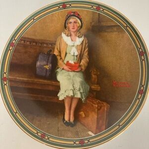 Norman Rockwell A Young Girl’s Dream Collector Plate